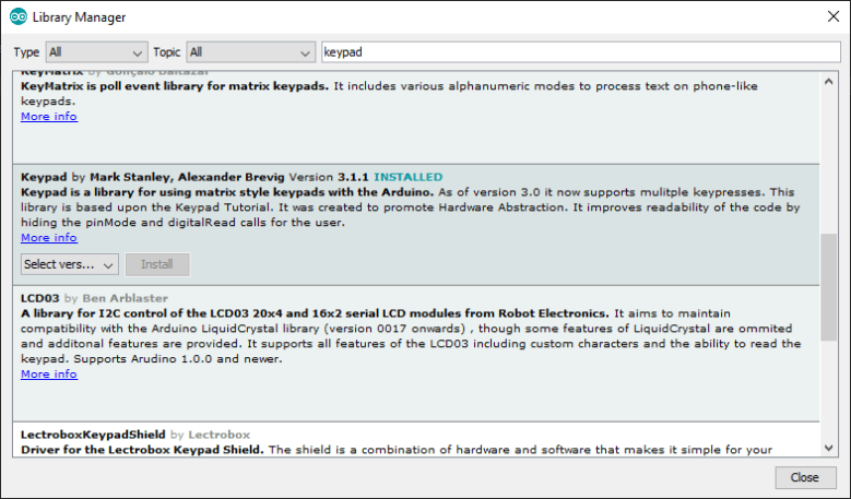 arduino-pills-2-keypad-library